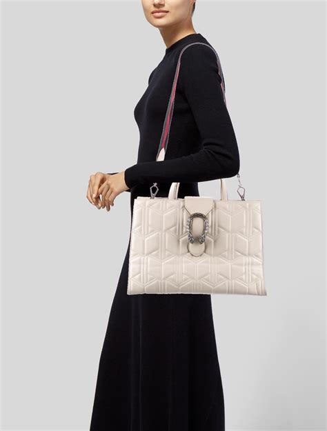 quilted gucci large tote|Gucci Quilted Large Dionysus Tote .